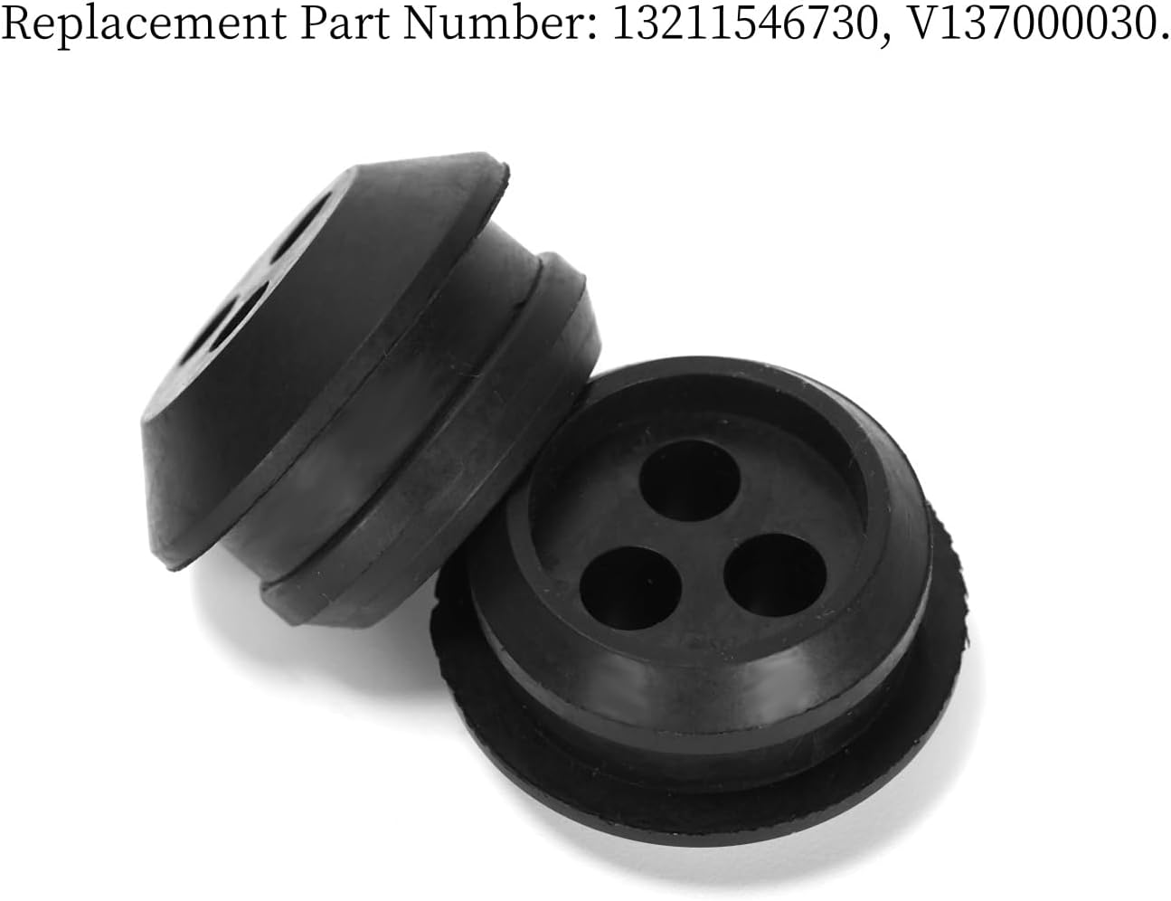 Ruimou 10Pcs 3 Hole Gas Fuel Tank Grommet (5Mm Hole Diameter) 13211546730 V137000030 Compatible with Echo for Strimmer Trimmers image number 5