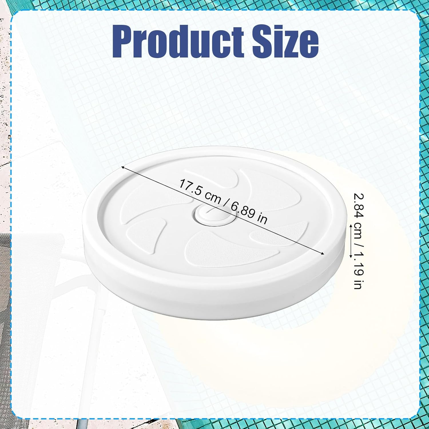 Lyreh Pool Cleaner Wheels Replacement Parts, Includes C16 Pool Cleaner Idler Wheel with Ball Bearing C60 Screw C55 and Washer C64, Large Wheel Assembly, Rebuild Kit for Polaris 180/280 image number 4