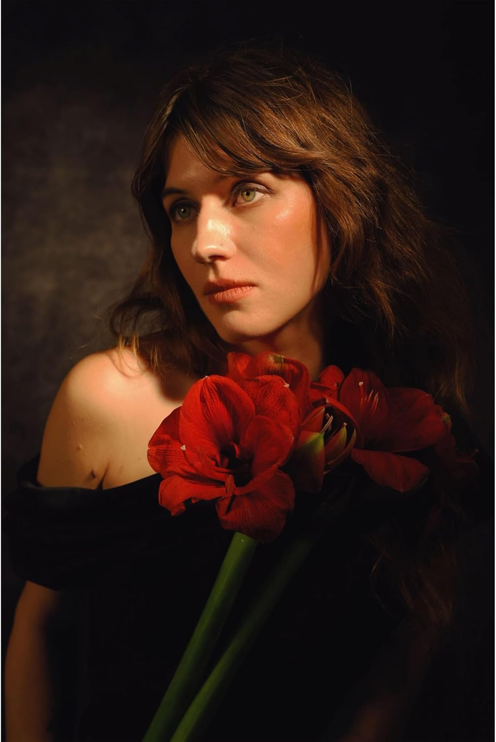 Urctepics 8X10Ft Professional Dark Gray Portrait Backdrop Abstract Textured Backdrops for Photography Vintage Headshot Background