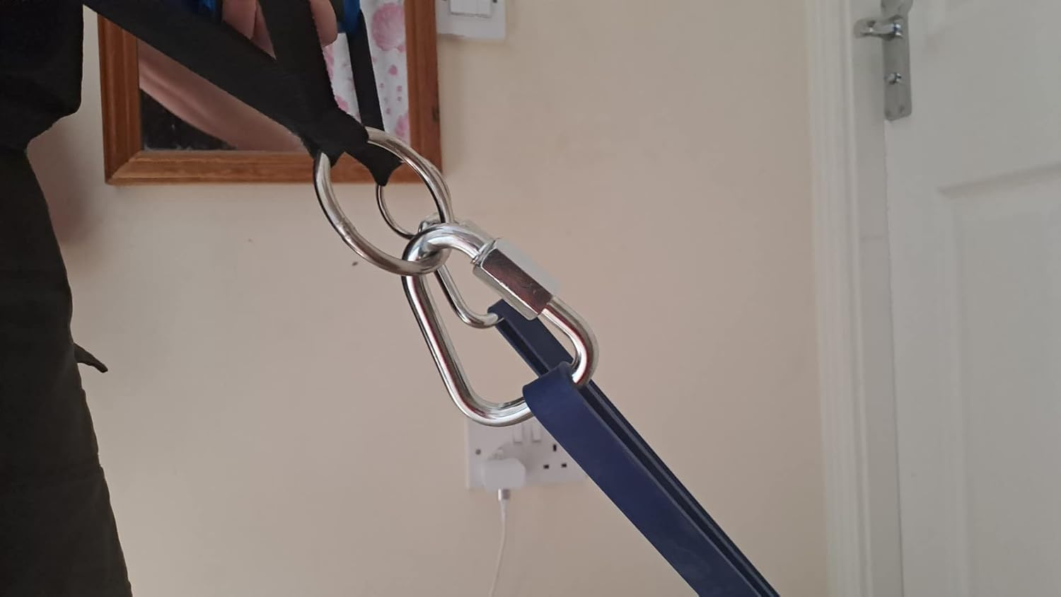 Delta Quick Link Triangle Locking Carabiner 3/8" M10 10MM 2Pcs image number 3