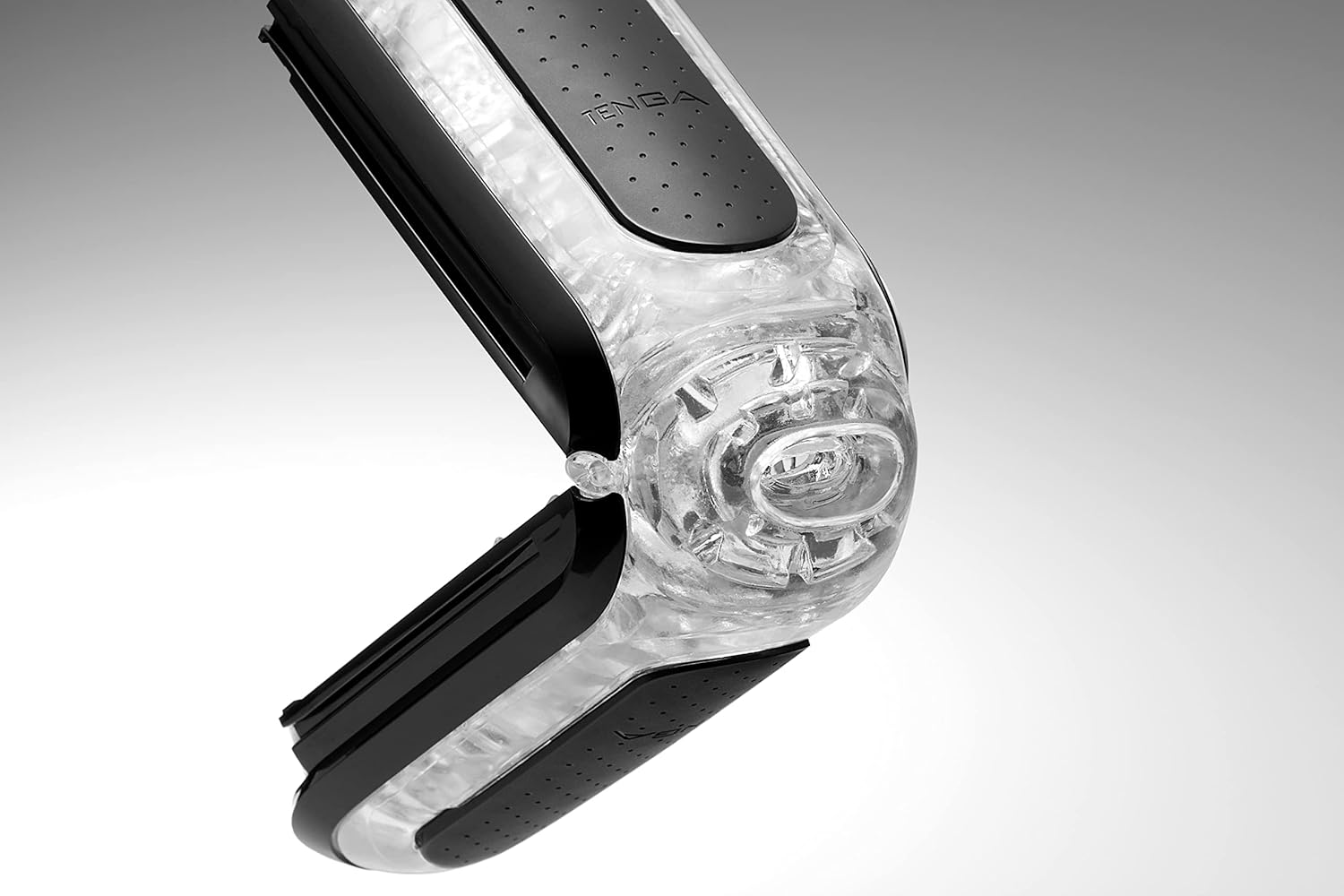 TENGA FLIP 0 (ZERO) Mens Reusable Pleasure Device Personal Massager, TFZ-002 Black - White image number 3