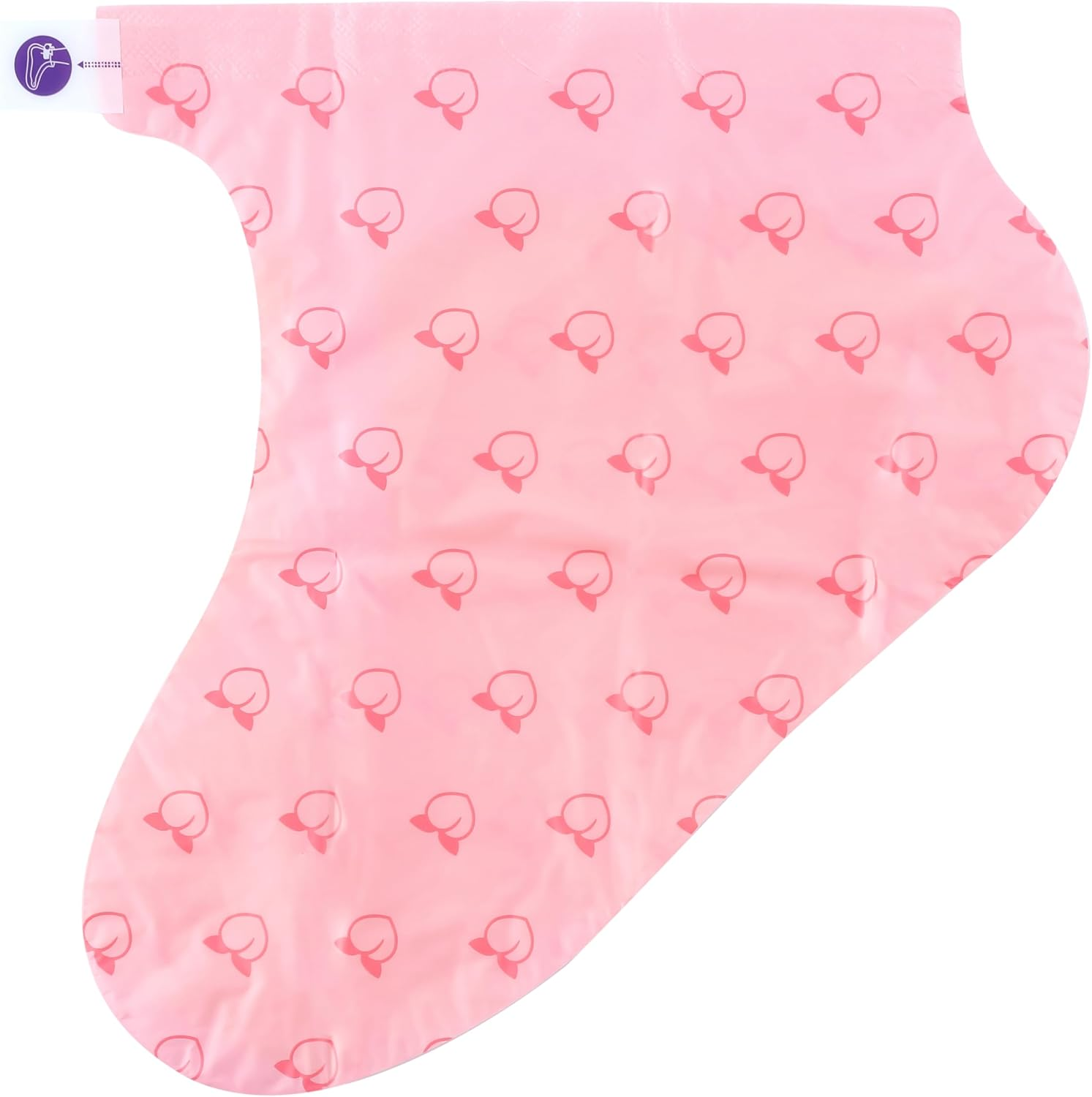 TONYMOLY I&rsquo;M Lovely Peach Foot Mask &ndash; 5-Count Hydrating & Soothing Korean Foot Mask with Peach & Honeysuckle Extracts for Soft, Rejuvenated Feet image number 5