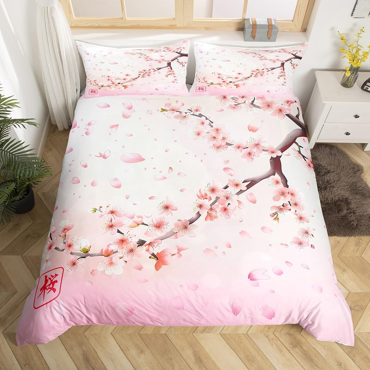 Bohemian Duvet Cover Set Full Colorful Floral Boho Striped Bedding Set Ultra Soft Microfiber Double Duvet Cover Southwestern Indian Tribal Reversible Bedding Exotic Style Decor Boho Comforter Cover