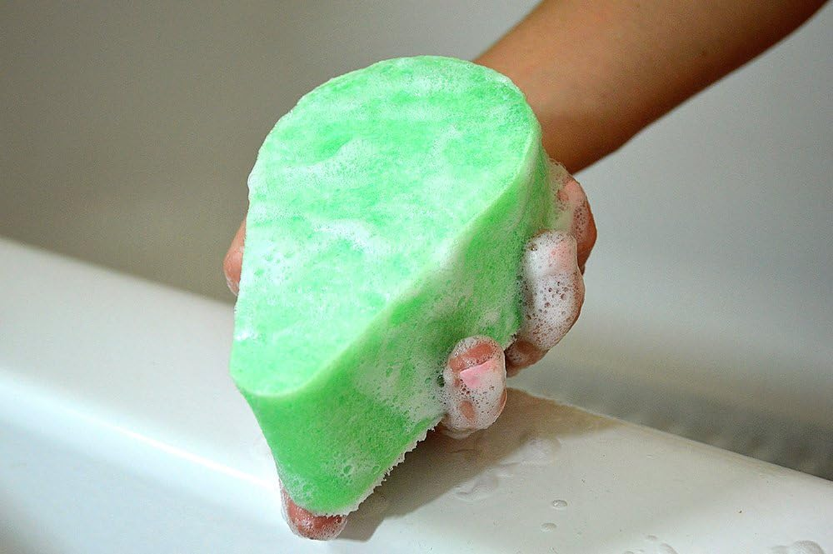 Spongeables anti Cellulite Body Wash in a 20+ Wash Sponge, Fresh Aloe, 1 Count image number 2