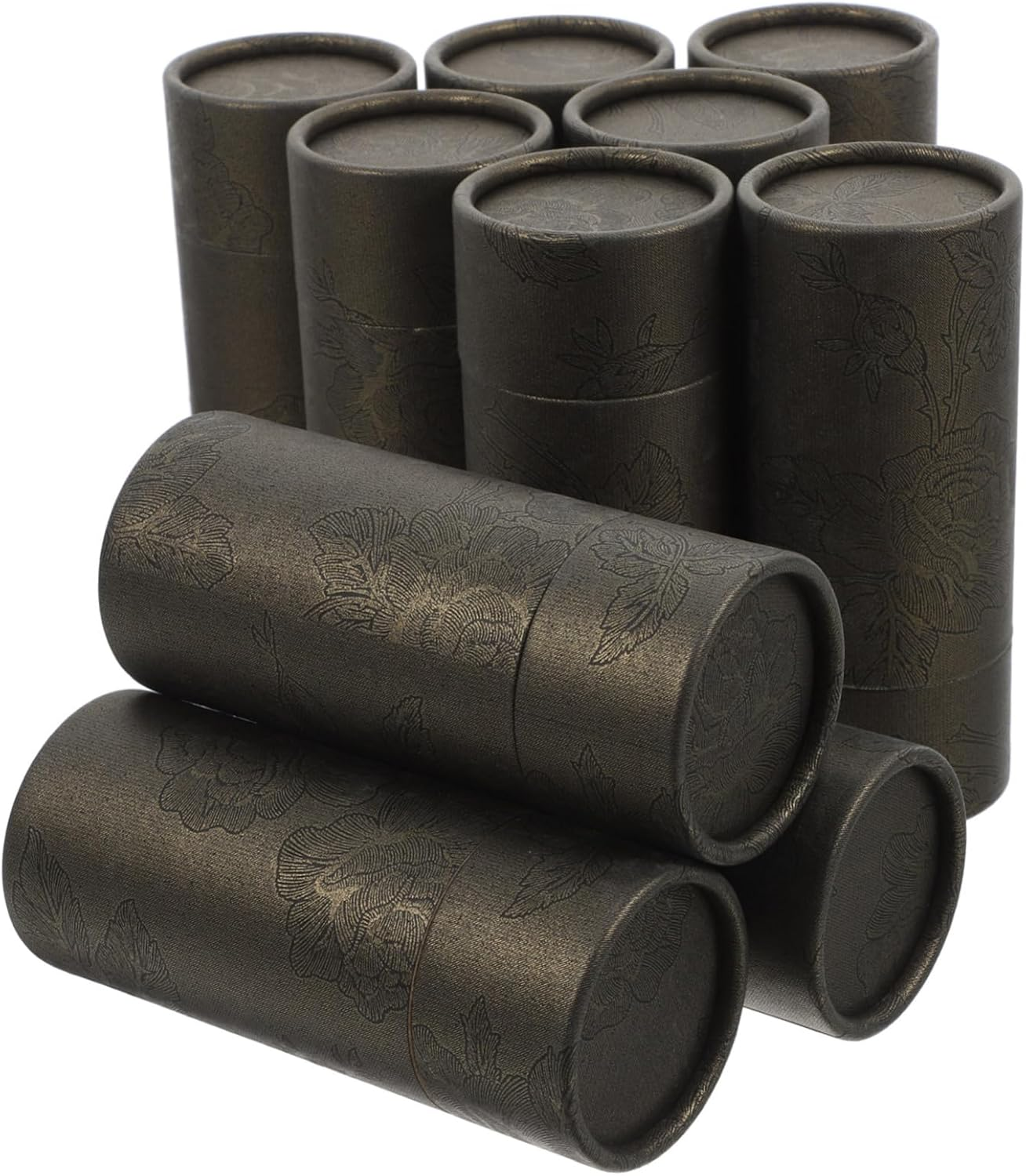 10Pcs Essential Oil Bottle Paper Tube Packaging Box round Paper Tube Storage for Skincare Makeup image number 6