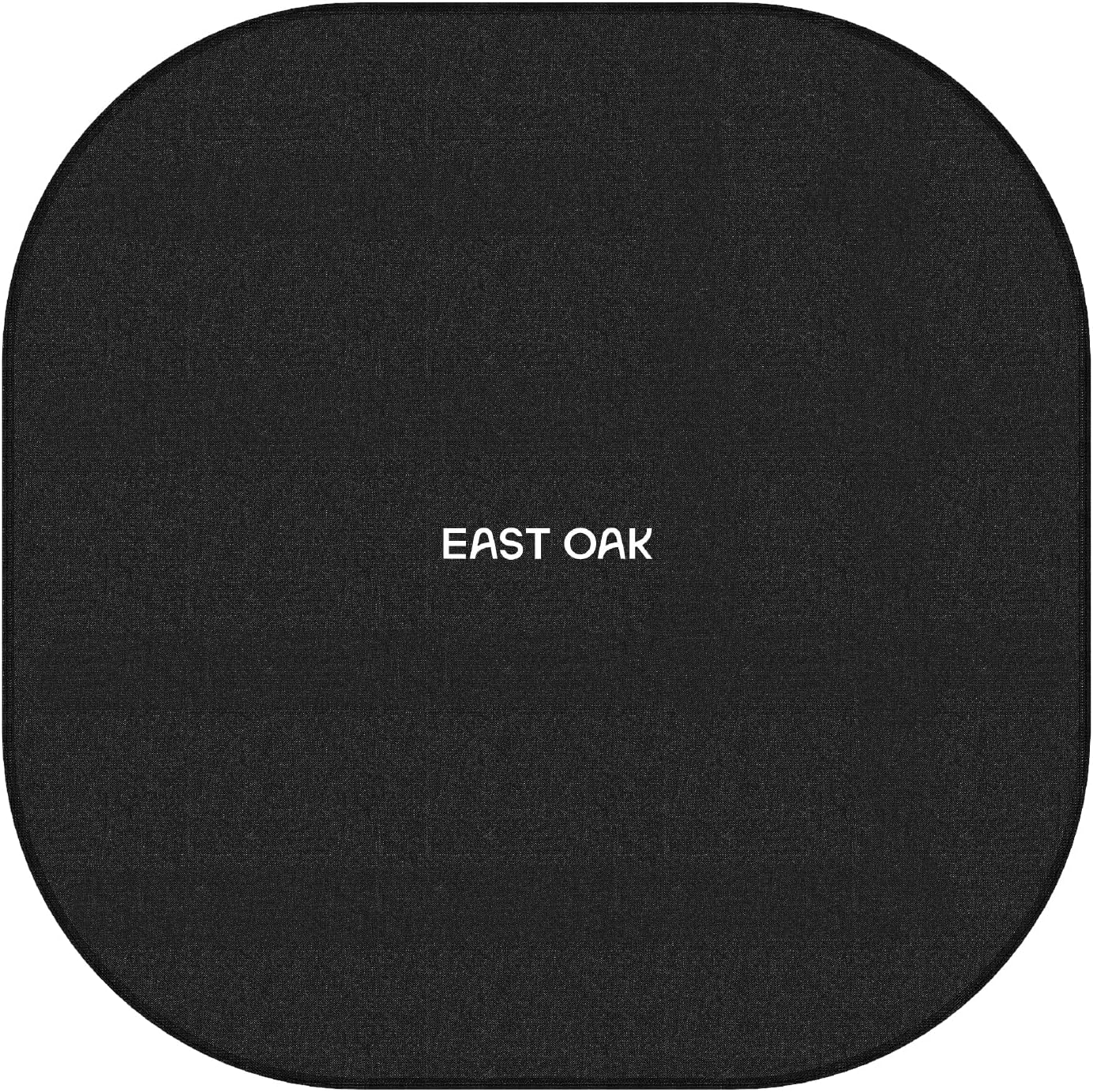 EAST OAK 36'' Fire Pit Mat for Low Smoke Outdoor Firepit Wood Burning Campfire, Portable Fire Pit, Charcoal Grills, Wood Pellet Smokers, for Patio, Backyard, Deck, Garden and Poolside Use, Black image number 5