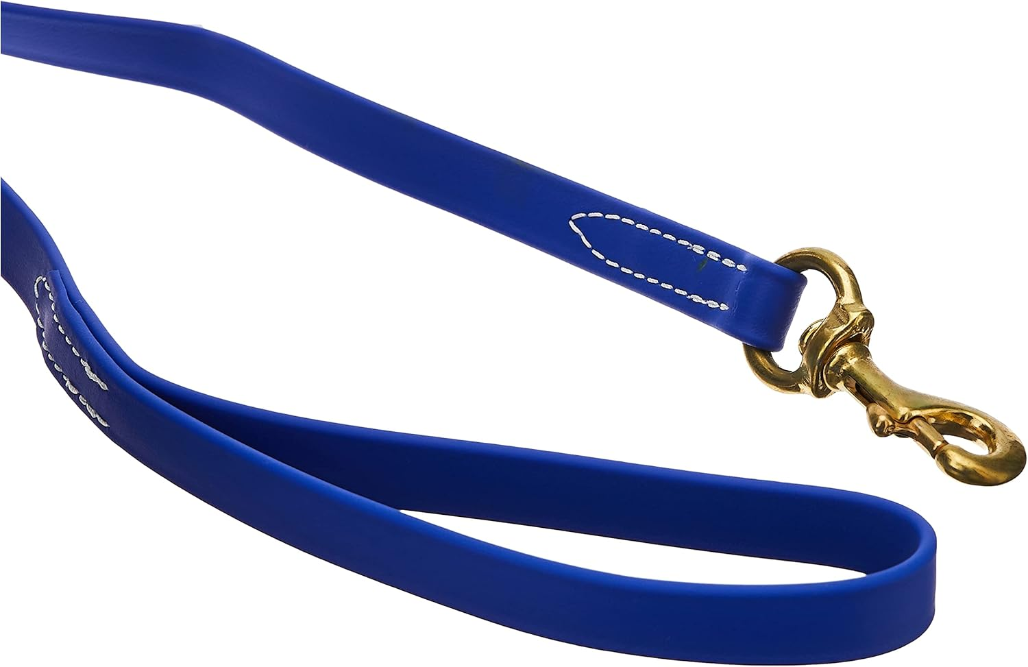 J&J Dog Supplies Biothane Dog Leash, 3/4" Wide by 6' Long, Blue image number 2