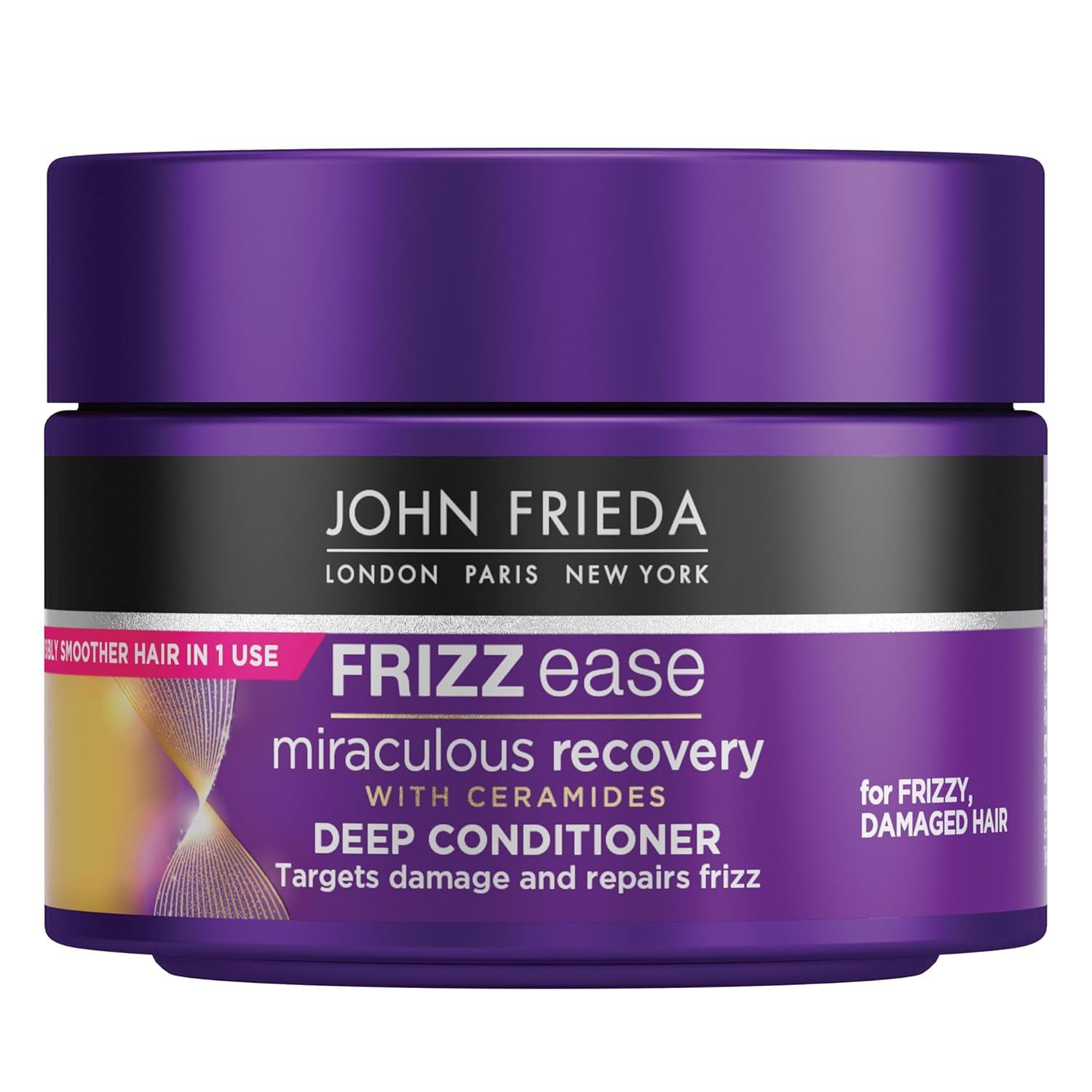 John Frieda Frizz Ease Miraculous Recovery Intensive Deep Conditoner Hair Mask 250Ml, White
