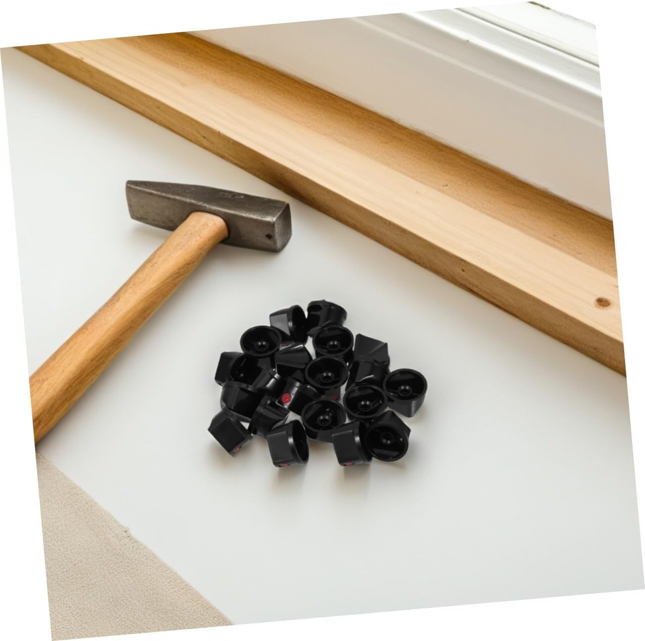 PLAFOPE 35Pcs Replacement Spray Paint Caps for Cans Plastic Sprayer Nozzle Tips with Even and Consistent Coverage Handshake Spray Paint Nozzle for Uniform Distribution and Easy Use image number 4