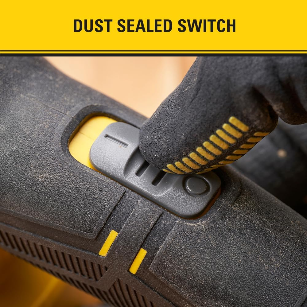 STANLEY FATMAX | 120W Detail Sander - up to 14,000OPM, Dust Collection System, Dust Sealed Switch, 1Xdust Canister, 2Xmesh Sheets, 1Xmesh Finger Sheet, 1Xdiamond Tip, 1Xfinger Attachment Softbag image number 6