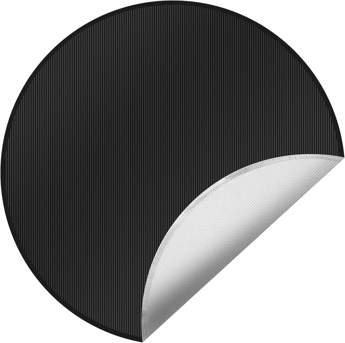 24-Inch round Fire Pit Mat for Solo Stove Bonfire &ndash; Heat-Resistant, Fireproof & Waterproof Fiberglass Grill Mat for Outdoor Patio, Deck, Camping & BBQ &ndash; Reusable under Fire Pit or Grill image number 6