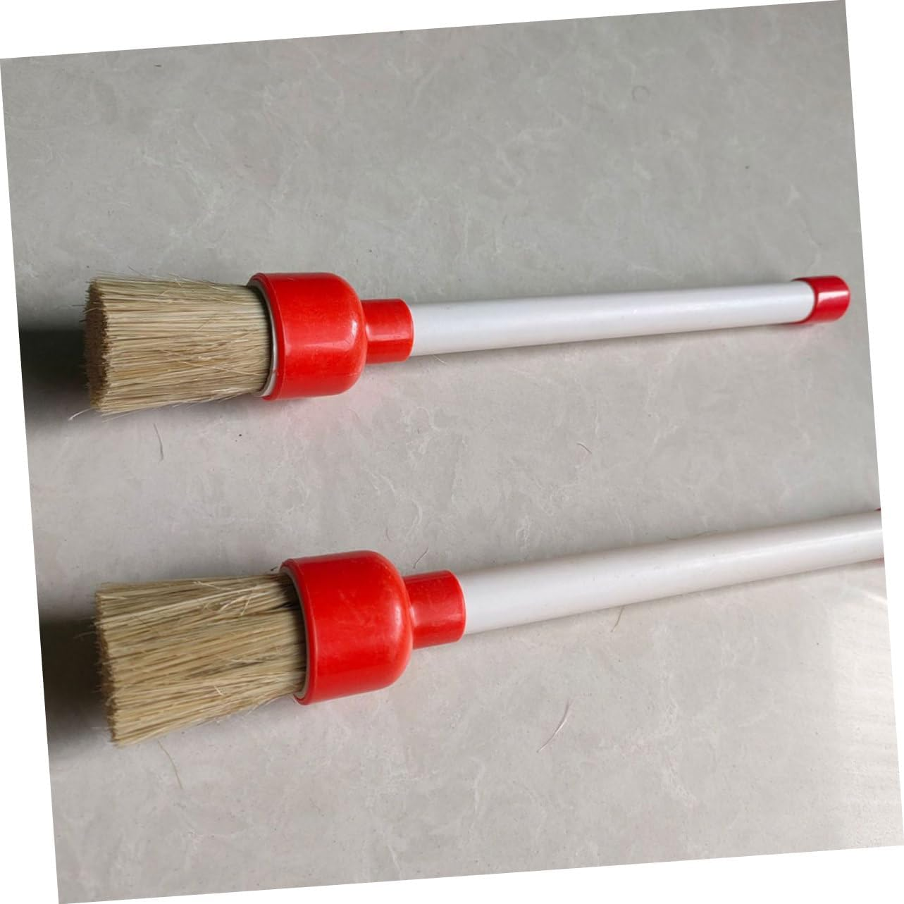 MUSISALY 2Pcs Car Tire Grease Brushes with Soft Bristles Automotive Wheel Cleaning Brush for Vehicle Tire Maintenance and Detailing Versatile Scrubbing Tool for All Tyres