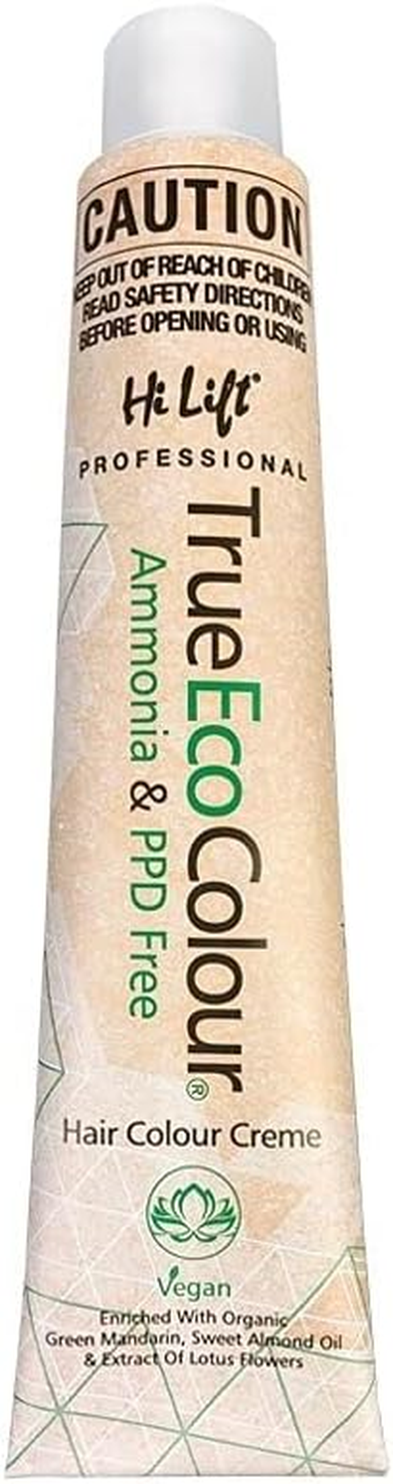 Hi Lift True Eco Hair Colour Cream, TE10, Black, 100 Millilitre