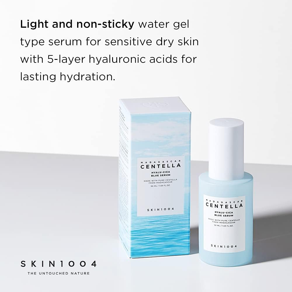 SKIN1004 Madagascar Centella Hyalu-Cica Blue Serum 50Ml image number 3