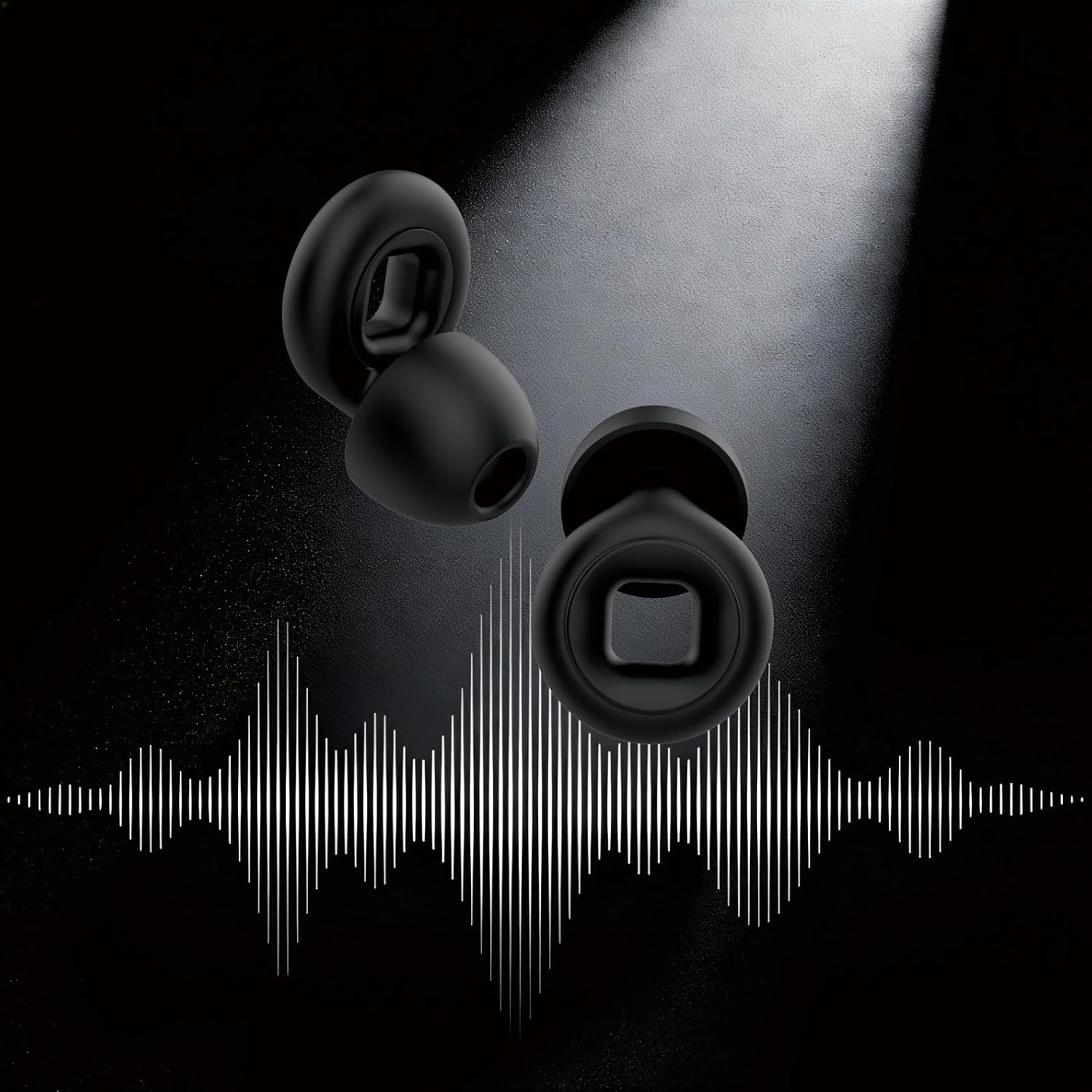 Ear Plugs for Sleeping - Soft Silicone Reusable, Effectively Reduce Noise and Come with 8 Ear Tips, Suitable for Travel, Concerts, Swimming, anti Snoring, Focus image number 4