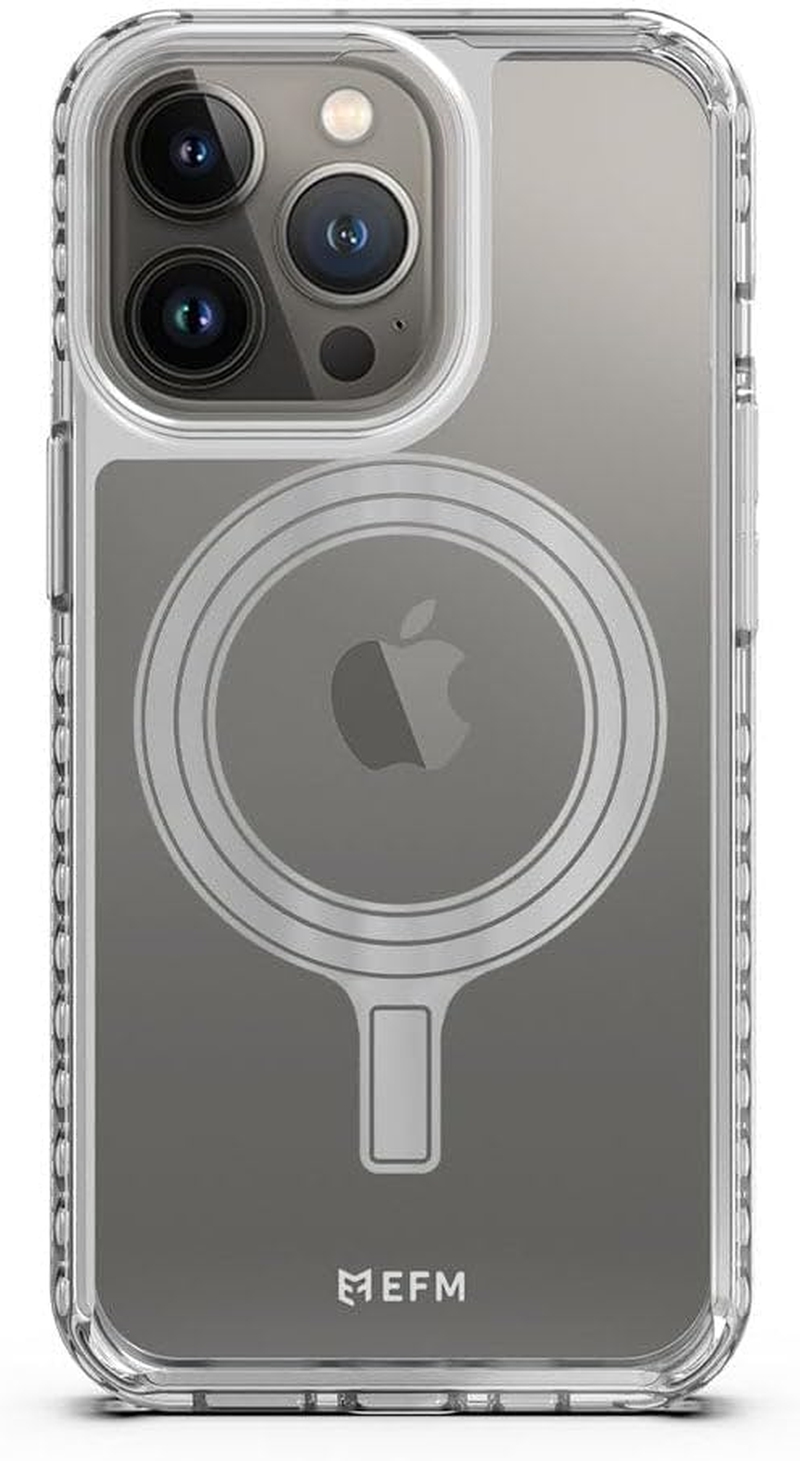 EFM Zurich Flux Magsafe Case Armour Cover Protection F/Iphone 13 Pro Frost Clear image number 3