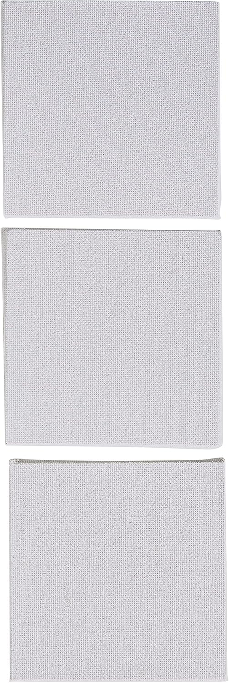 Pebeo Canvas Board (Linen) 10X10CM 3P
