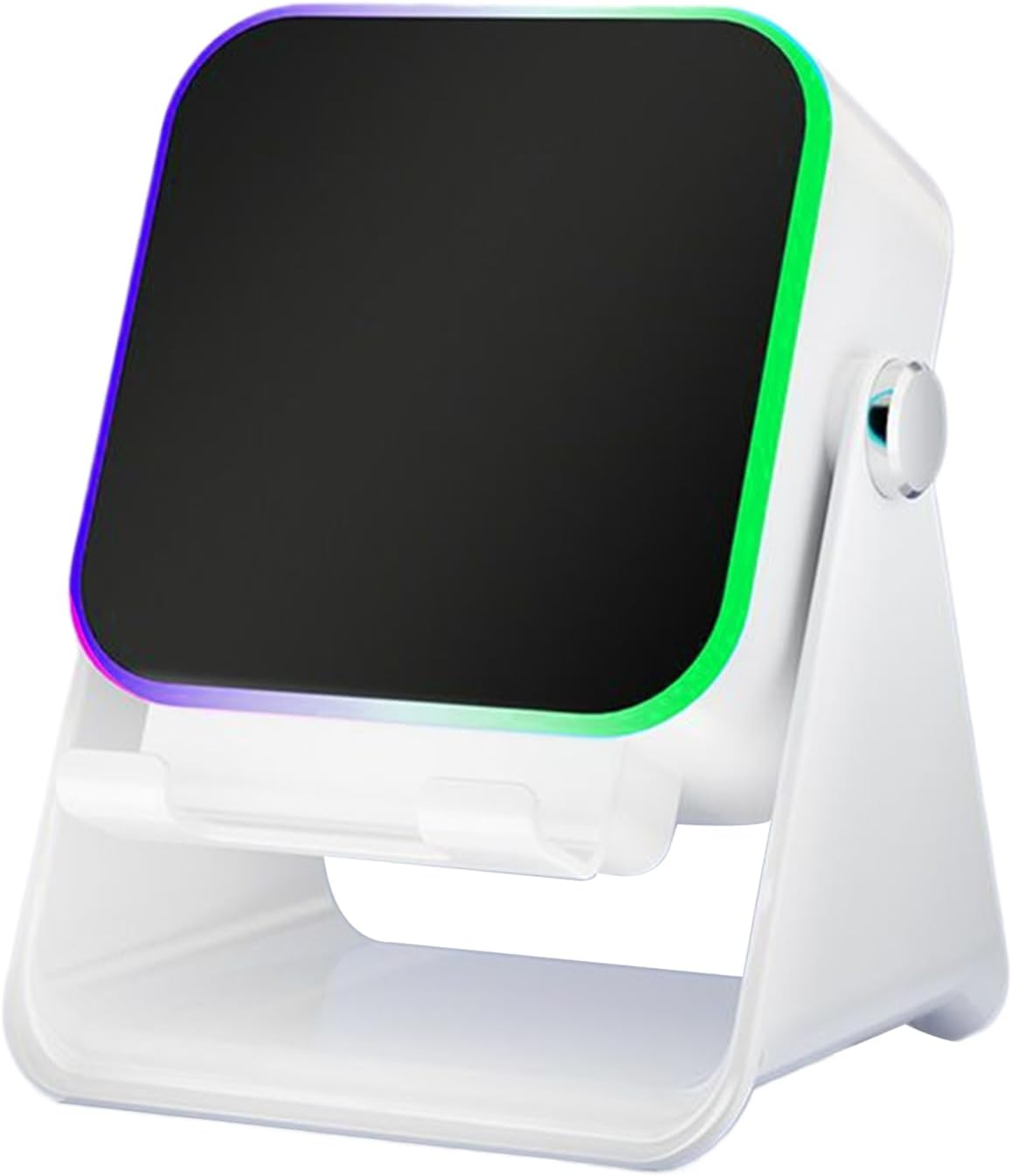 Phone Stand with Speaker - Audio Station with Light - Cell Phone Stand with Speaker 10W,For Home Office Travel Christmas Birthday Men Women Boyfriend Girl