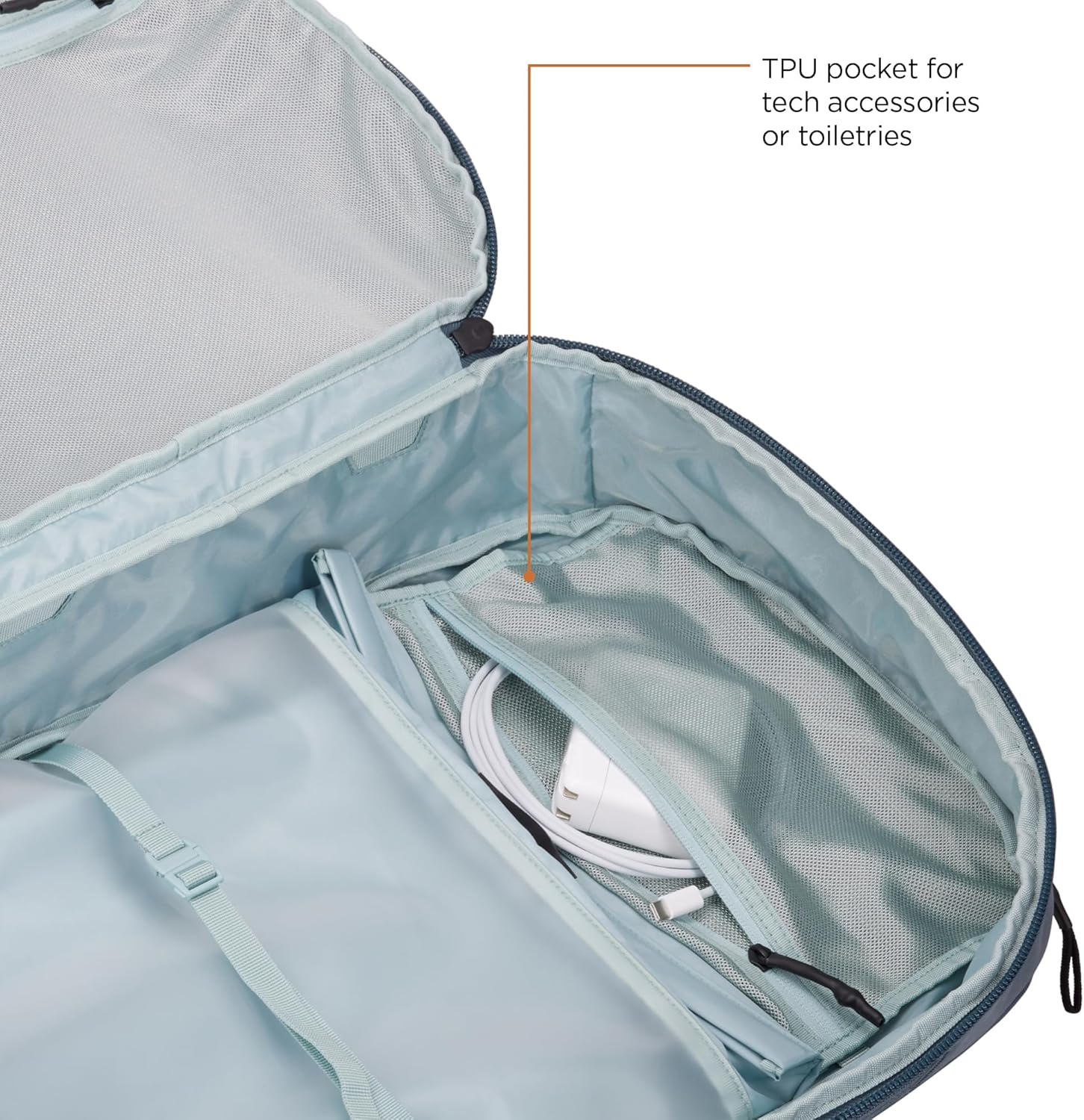 Thule Aion Tote Bag - 100% Recycled Pfc-Free Waxed Canvas Fabric - Detachable Inner Sling Included - 16" Padded Laptop Sleeve - Wet/Dry Pocket - Internal Bottle Pocket image number 4