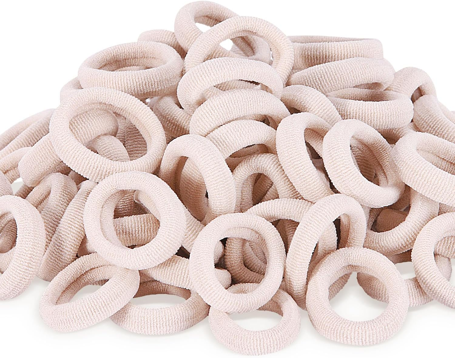 200 Pack Hair Ties Beoffer Baby Toddlers Girls Elastics Hair Bands No Damage Multicolor Colorful Small Rubber Bands Ponytail Pigtails Holders Not Harm to Hair (Macaron)