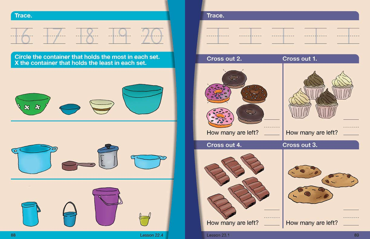 Kindergarten Math with Confidence Student Workbook (Math with Confidence): 2 image number 1