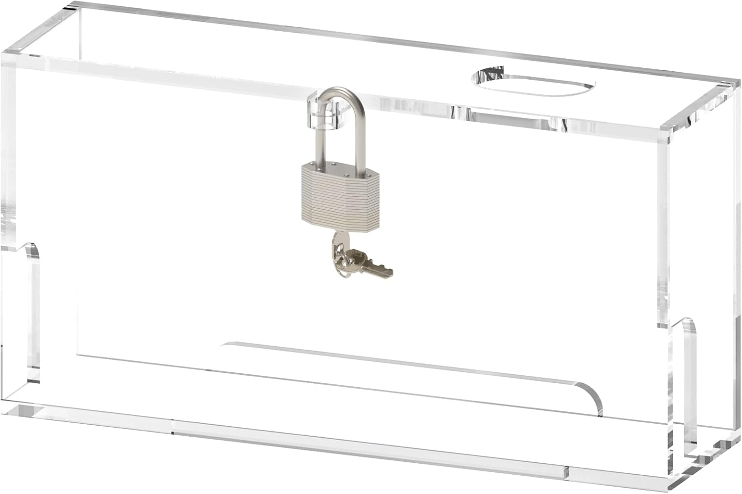 Geekria Console Dust Cover with Lock Compatible with Nintendo Switch/Oled Charging Dock, Clear Anti-Scratch Protective Display Case, Dustproof Secure Storage Box for Gaming Console image number 4