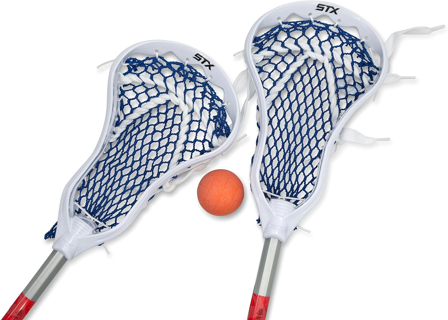 STX Fiddlestx Two Pack Mini Super Power with Plastic Handle and One Ball, 30-Inch,White/Grey