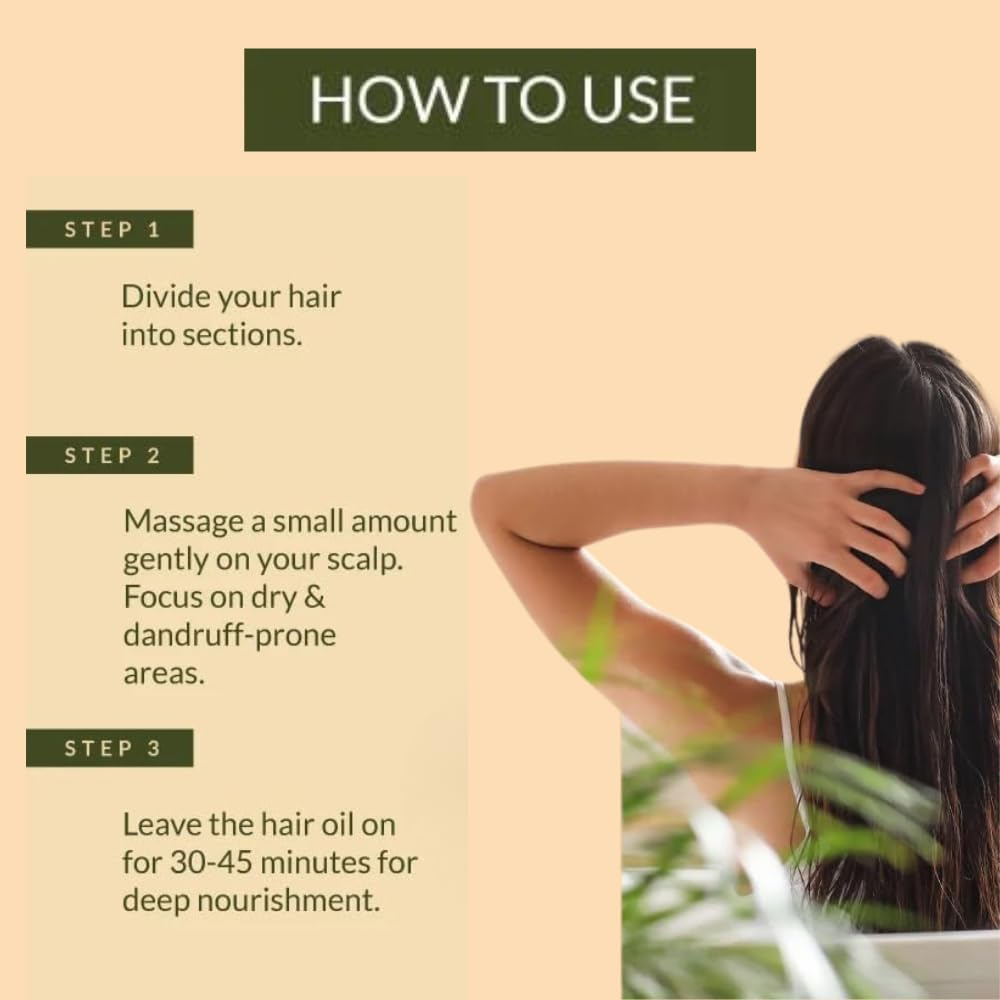 TRB. the RARE BLENDS Botanical Repair & Strengthening Hair Oil/16 Plant Oils - Nourish & Fortify/Nutrient Powered Hydration & Shine/Bond Building 3 Layer Repair/For Men and Women/100Ml image number 2