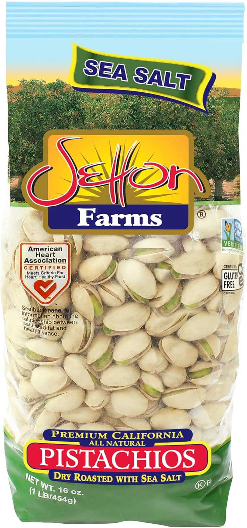Setton Farms Premium Pistachios, Dry Roasted with Sea Salt, 3Lb Bag (48 Ounce ) image number 6