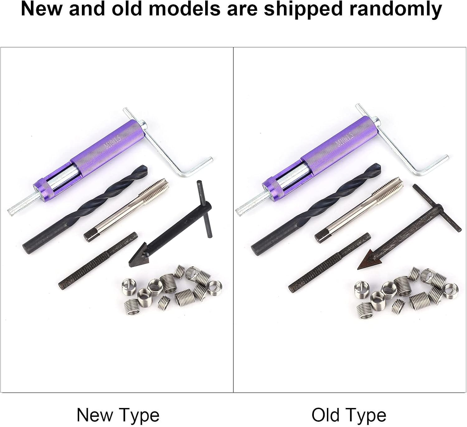 Thread Repair Insert Tool M10 X 1.25 Thread Repair Insert Kit 12PCS Screw Sleeve for Repairing Damaged Threads in High Voltage Switchgear Auto Parts (M10) image number 1