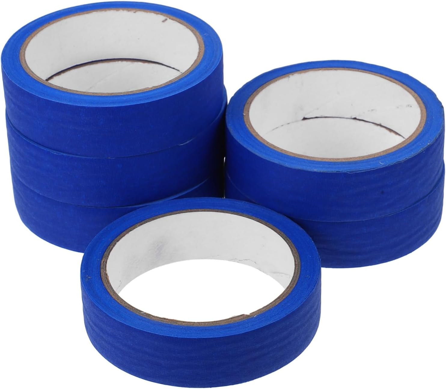 Generic High Strength Adhesive Masking Tape for Artists 6 Rolls of 25Mm X 20M Blue Tape for Watercolor Paper and Auto Painting image number 5