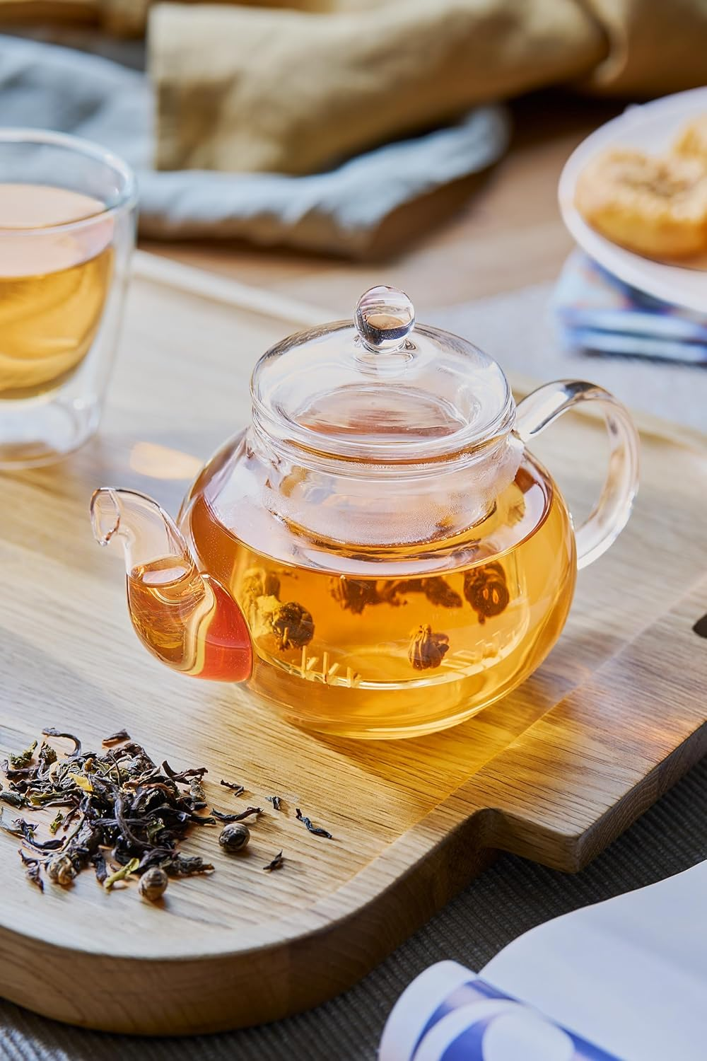 Avanti Eden Borosilicate Glass Teapot with Infuser, 350Ml Capacity