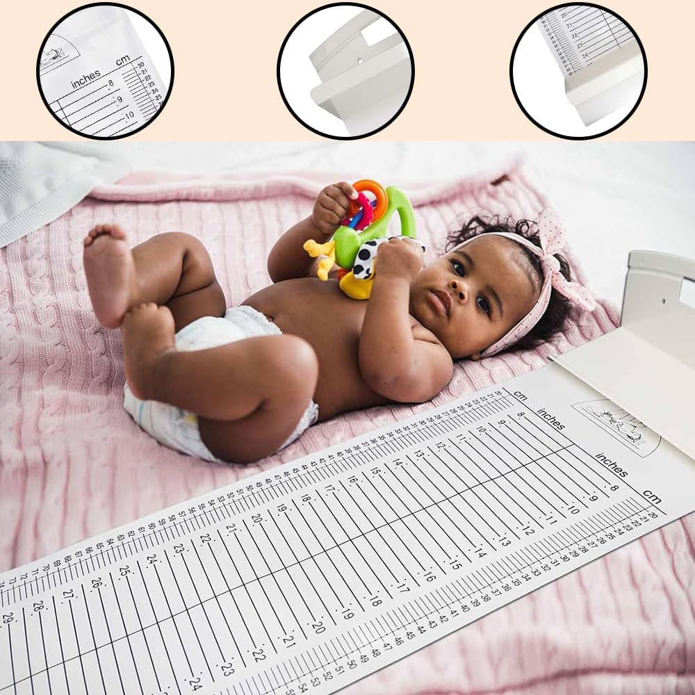 Baby Measuring Mat,Infant Height Chart,Baby Measuring Ruler,Growth Height Chart, Measuring Mat,Height Measurement Tape,For Toddler and Newborn image number 5
