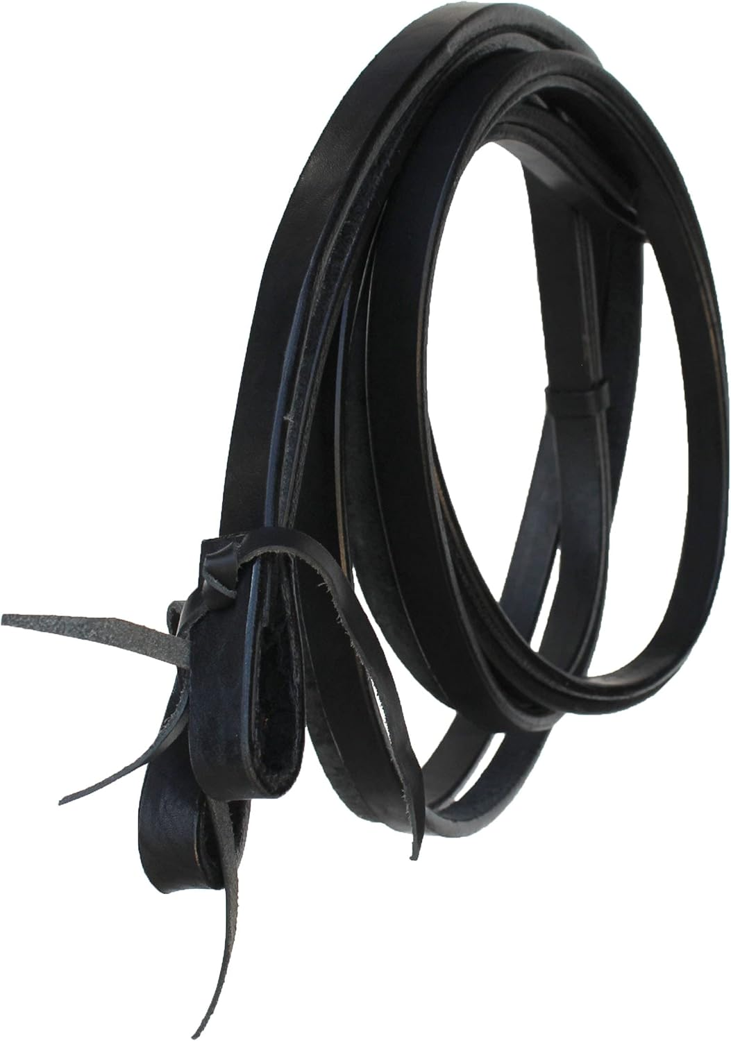 CHALLENGER Horse Western Leather Blue Rhinestone Bitless Sidepull Bridle Reins 77RS04 image number 1