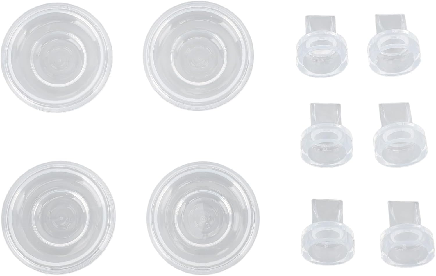 Duckbill Valves & Silicone Diaphragm for S9 S12 S9Pro S12Pro Wearable Breastpump, 6 Pack Silicone Duckbill Valve and 4 Pack Silicone Diaphragm, Replacement Parts image number 6