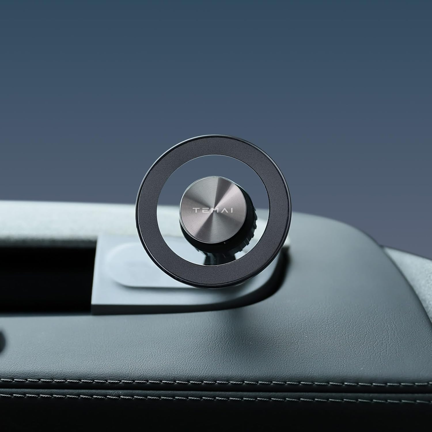 Magnetic Phone Mount for Tesla Model Y Juniper and Model 3 Highland, Driver-Side Vent Fixed Holder, Strong Magnetic Iphone Mount with 360&deg; Rotation, One-Handed Operation, No Airflow Block