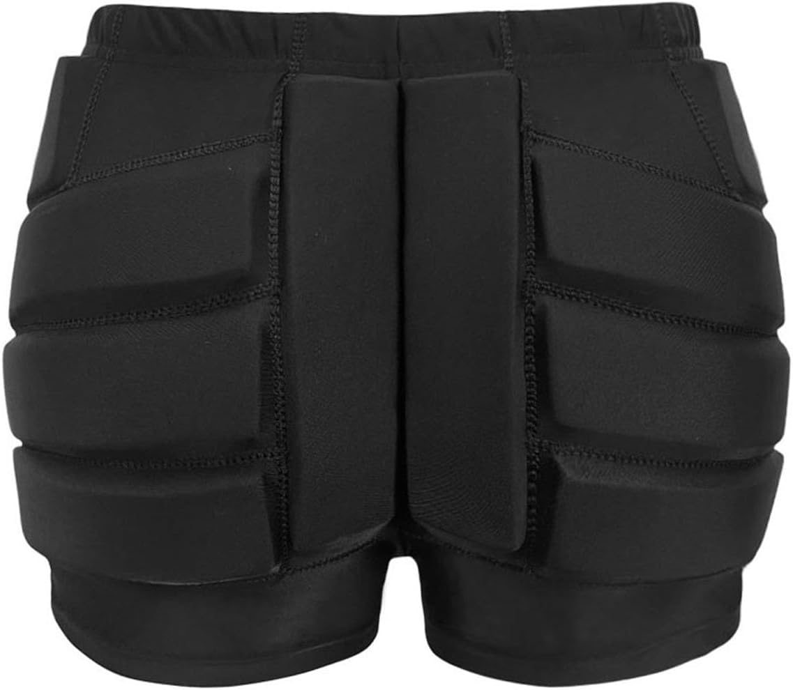 Topeter Protective Padded Shorts for Skating, Snowboard Impact Short Pants for Ski, Hip Butt Protector Pads for Kids image number 2