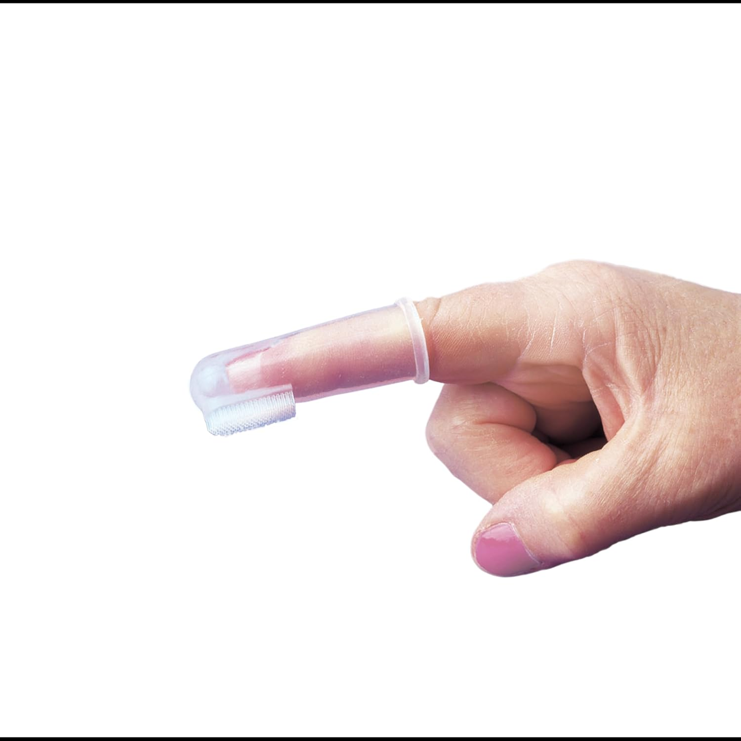 Dreambaby Silicone Finger Toothbrush, 1 Count, Clear (L309) image number 2