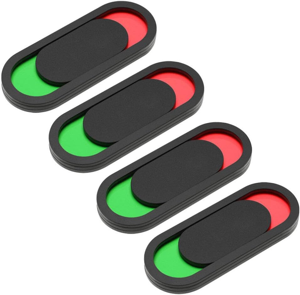 NUOBESTY 4Pcs Door Slide Sign Organic Glass Privacy Sign No Words Do Not Disturb Vacant Occupied Door Sign for Home Office Restroom Conference Hotels image number 6