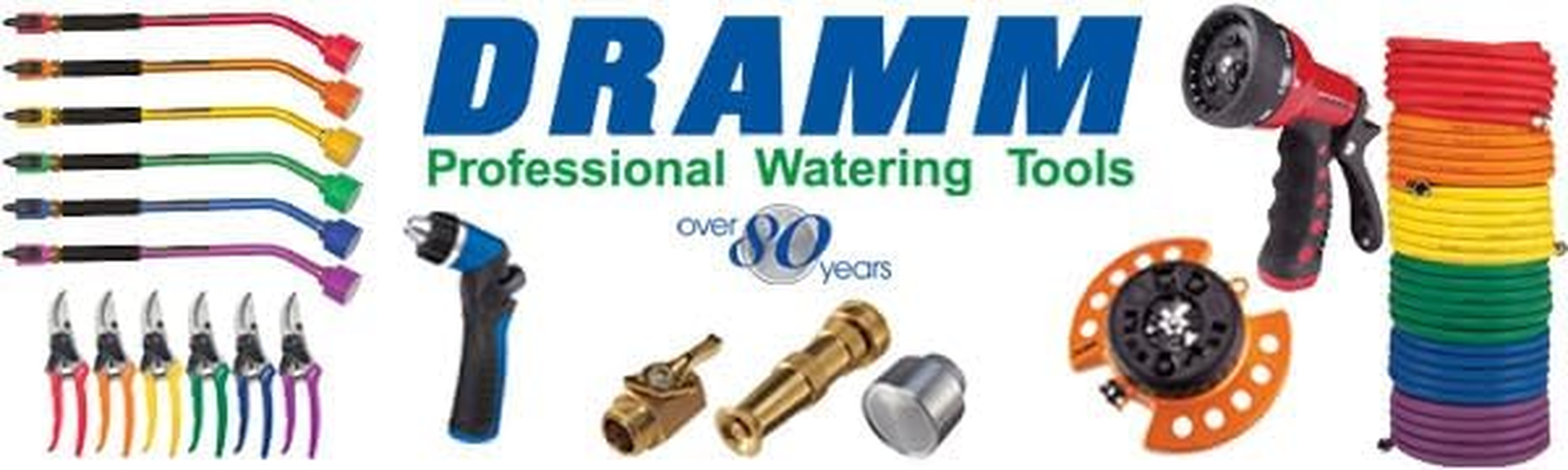 Dramm One Touch Revolution 9 Pattern Spray Gun with Thumb Control Water Flow, Perfect for Water Restricted Areas When Watering Plants, Pots, Baskets, Vegetables, Orange image number 4