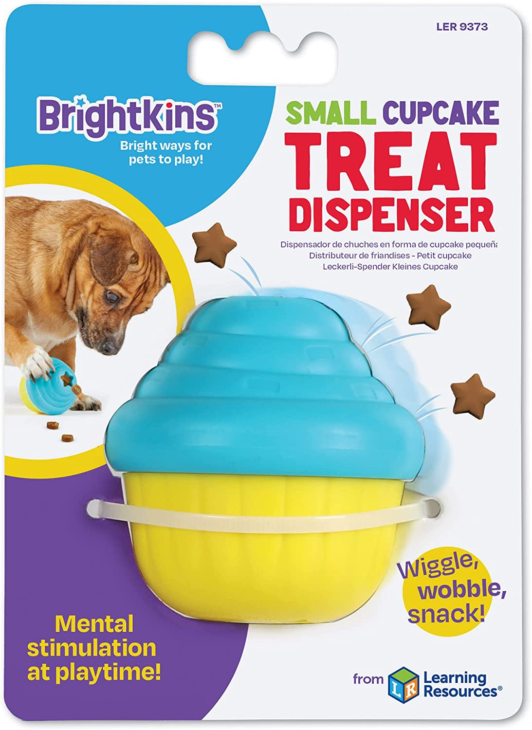 Brightkins Cupcake Treat Dispenser Dog Toy, Small image number 2