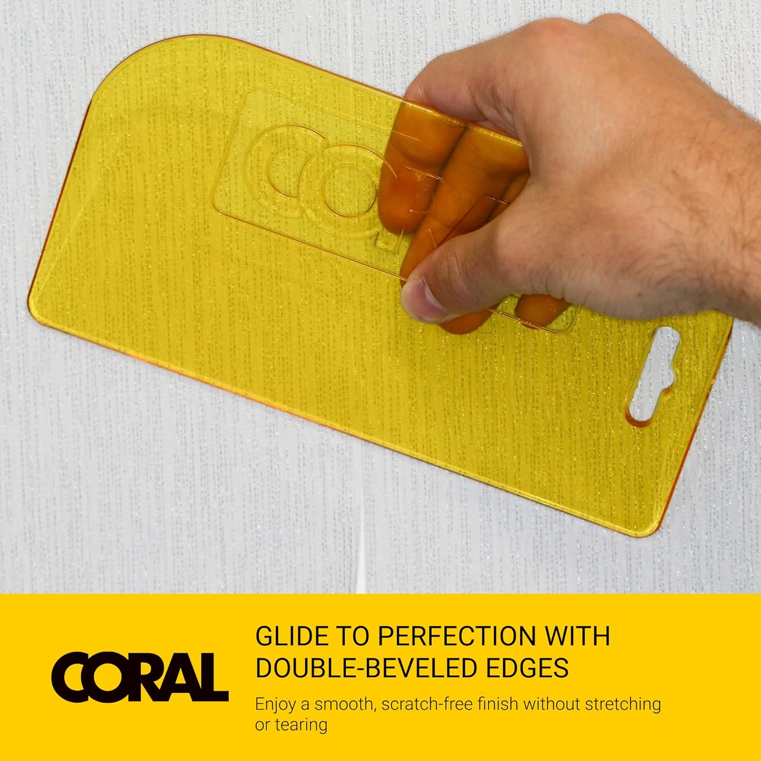 Coral 69500 Paperwiz 3-In-1 Wallpaper Tool, the Original, Yellow