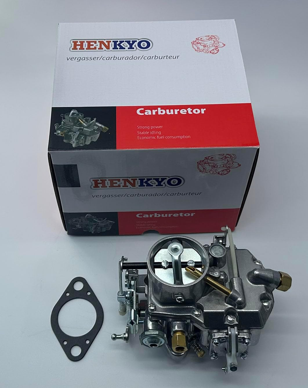 Autolite 1100 Carburetor Manual Choke for 1963-1968 Ford Mustang Falcon Mercury 170&200Ci Inline 6 Cylinder Automatic Transmission 1963 64 F100 Trucks V6 223" & 262".Passenger Side Mount Choke Cable image number 4