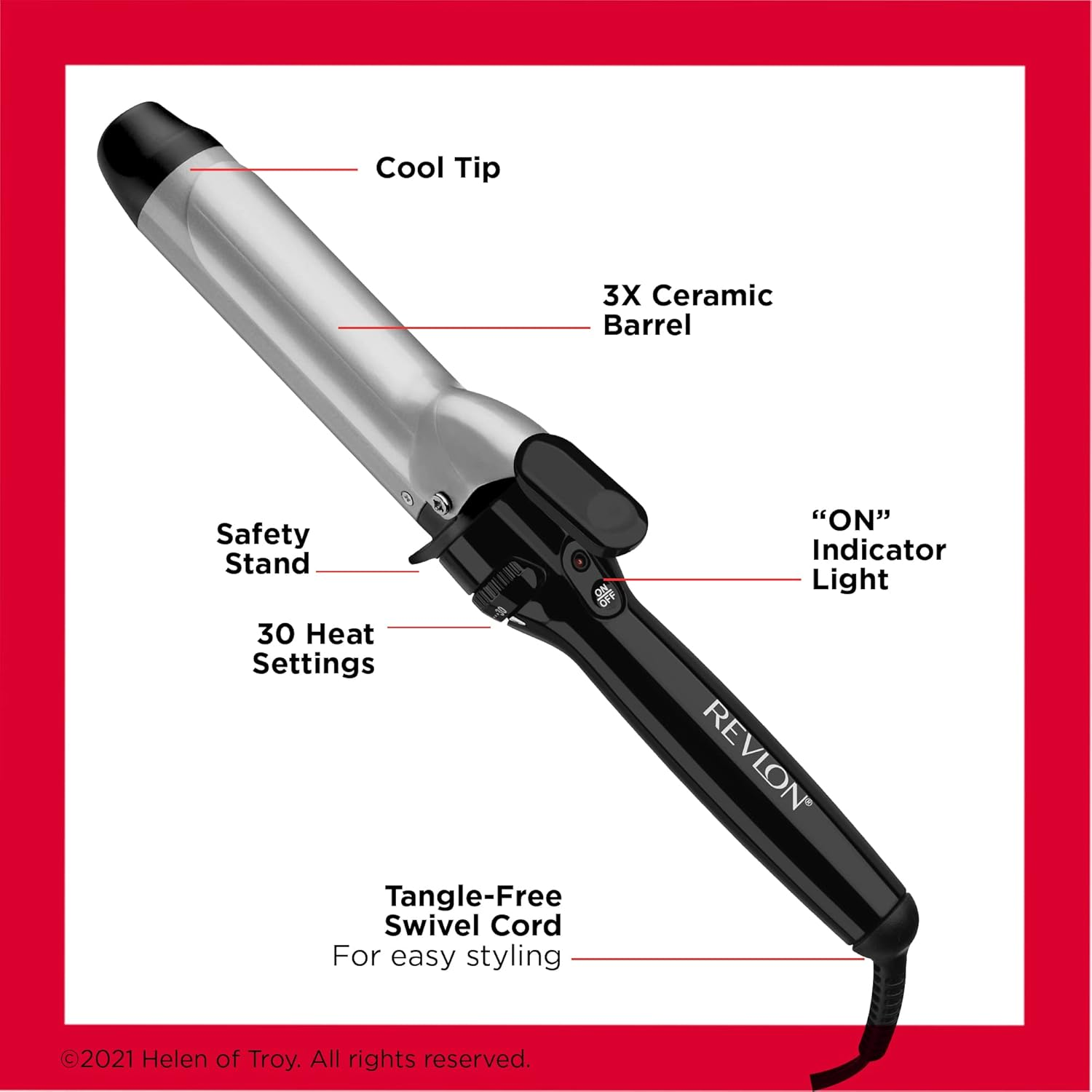 Revlon Perfect Heat Ceramic Curling Iron