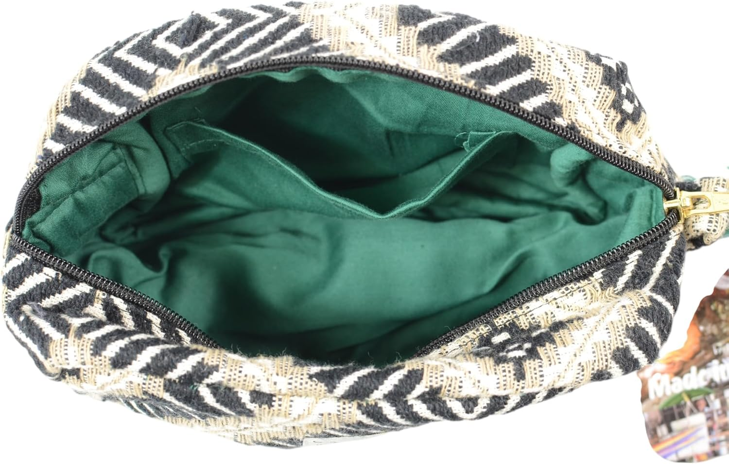 Friends Hill Gusseted Pouch, Clove, Black image number 3