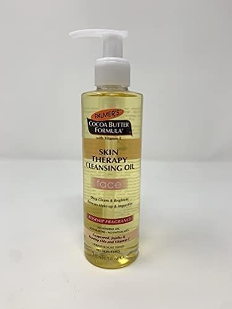 Palmers Cocoa Butter Skin Therapy Cleansing Oil 5Oz Pump (2 Pack)