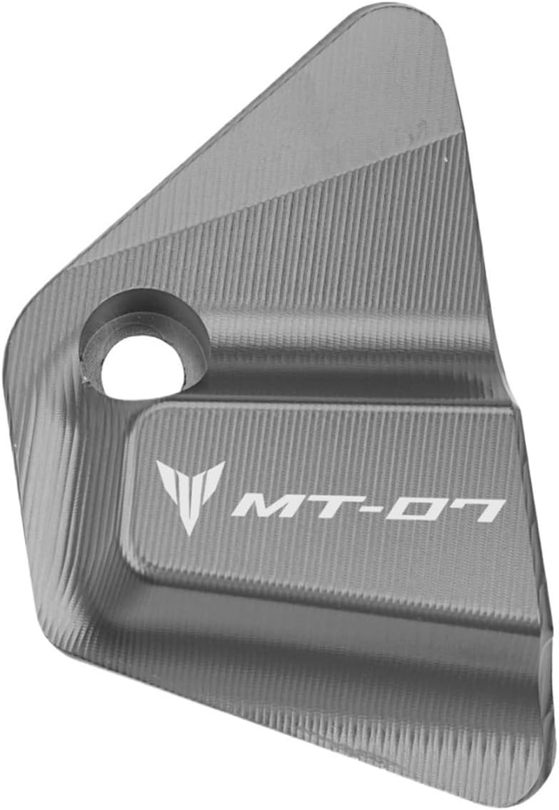 MT-07 MT07 MT 07 2025 2026 Motorcycle Accessories Aluminum Front Wheel ABS Sensor Protector Protection Trim Blocks(Black)