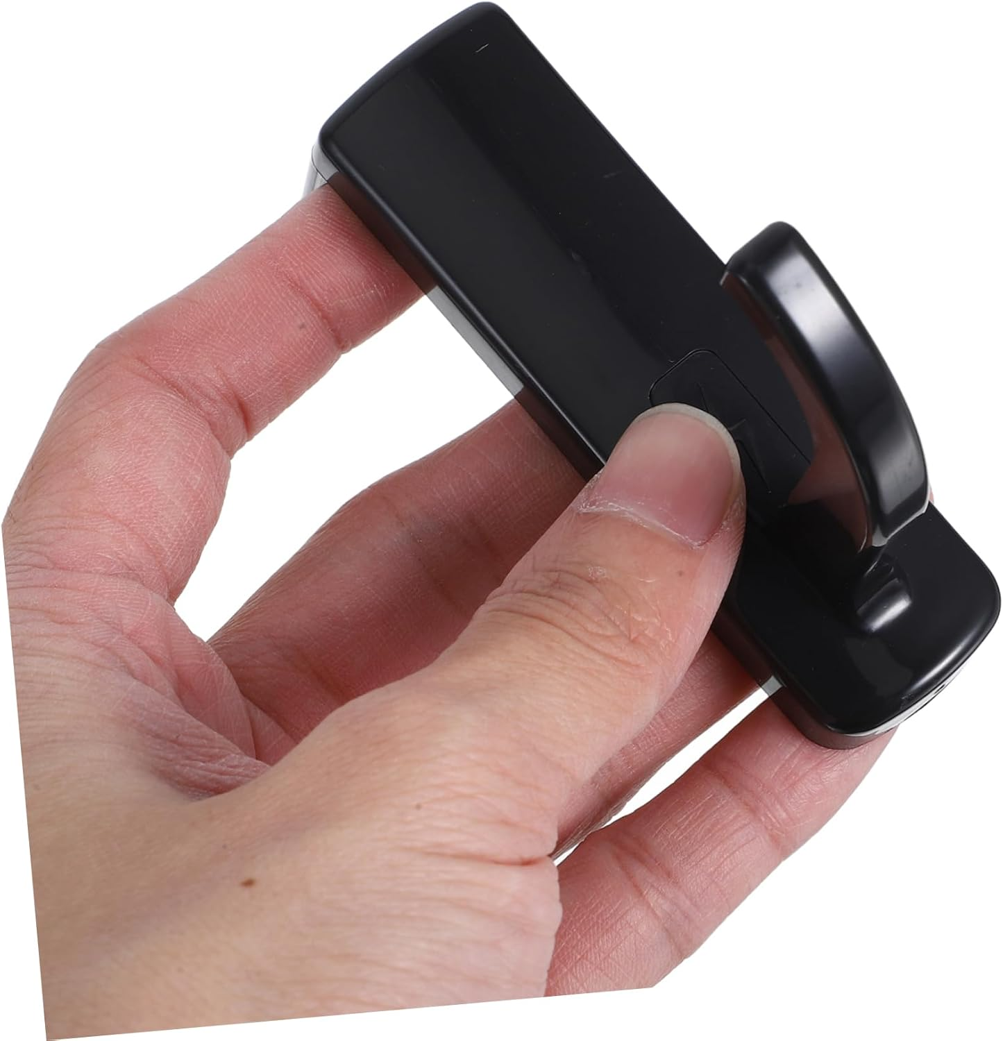 HOMSFOU 5Pcs Headphone Hook Headset for Computer Heavy Duty Brackets Monitors Computer Holder Headphone Rack Monitor Wall Mount Headphone Monitor Stand Headset Hook Ear Phone Plastic Black image number 3