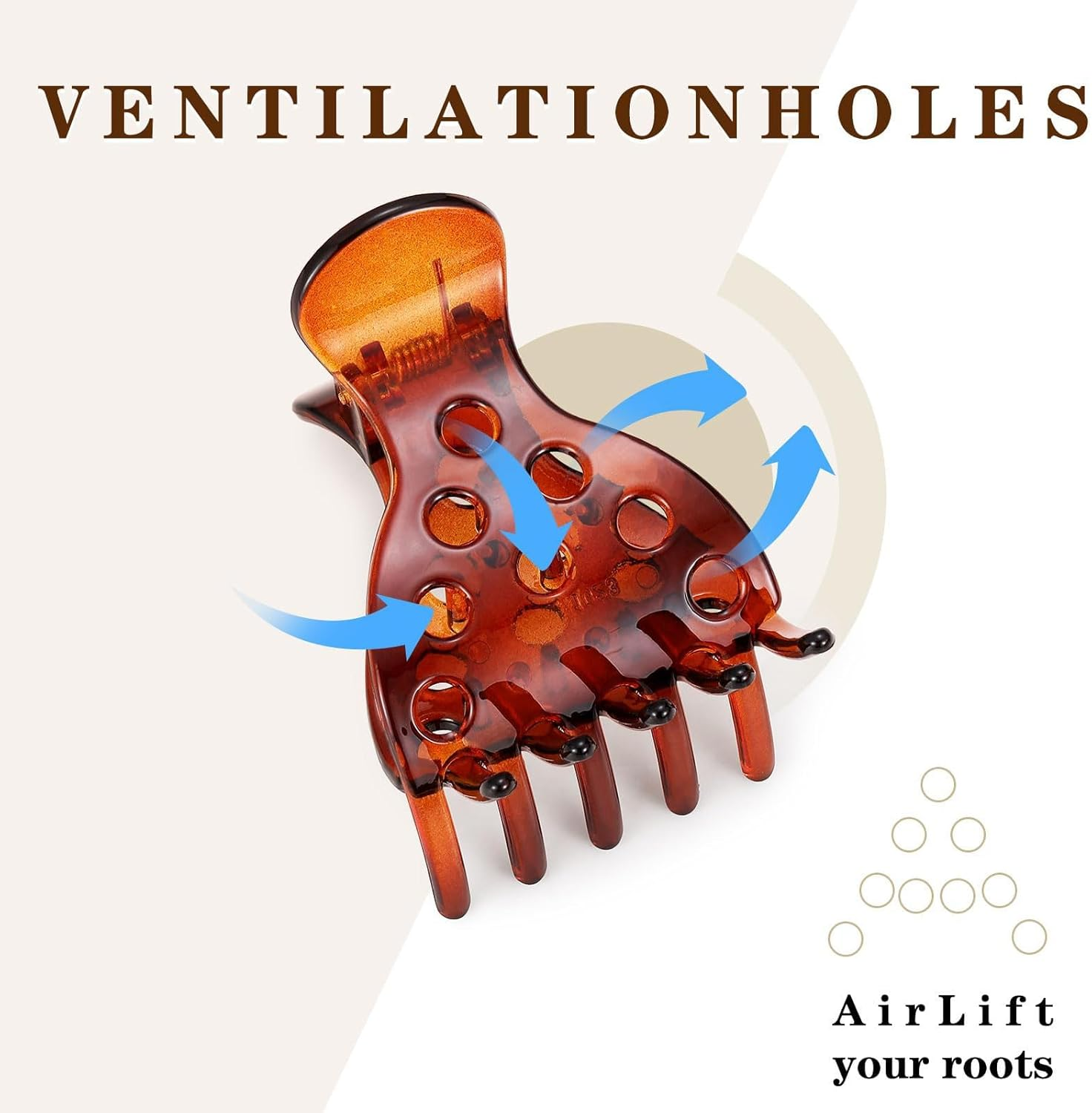 Pack of 10 Hair Clips, Volume Clips, Hair for Fluffy, Volume Clip for the Hairline, Hair Clip, No Imprint, Hair Root Lifting Clips, Volume Clip