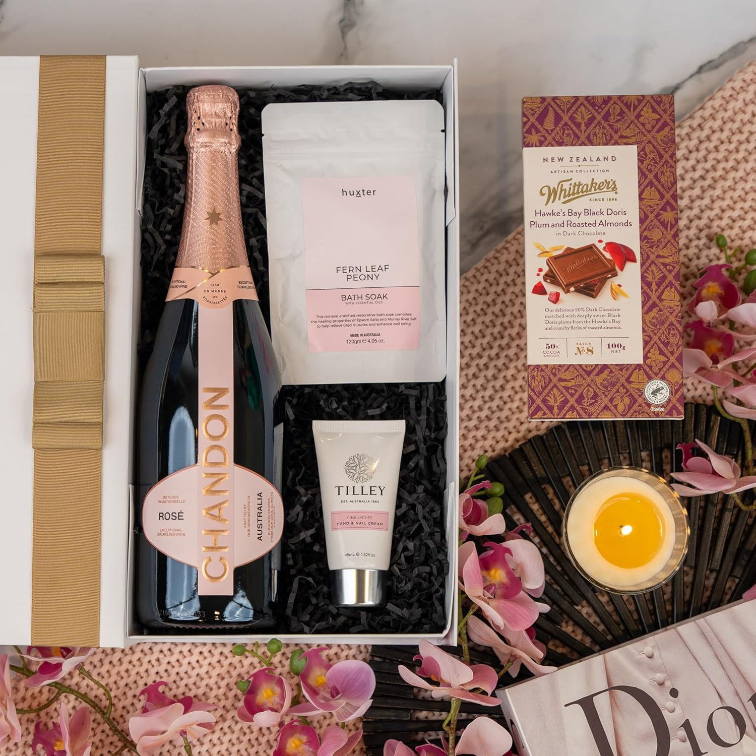 Chandon Ros&eacute; Indulgence Hamper for Aussie - Sparkling Wine Gift Box for Birthdays, Anniversary'S, Mothers Day, Fathers Day, Christmas
